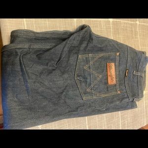 Wrangler Spencer shuttle loom denim